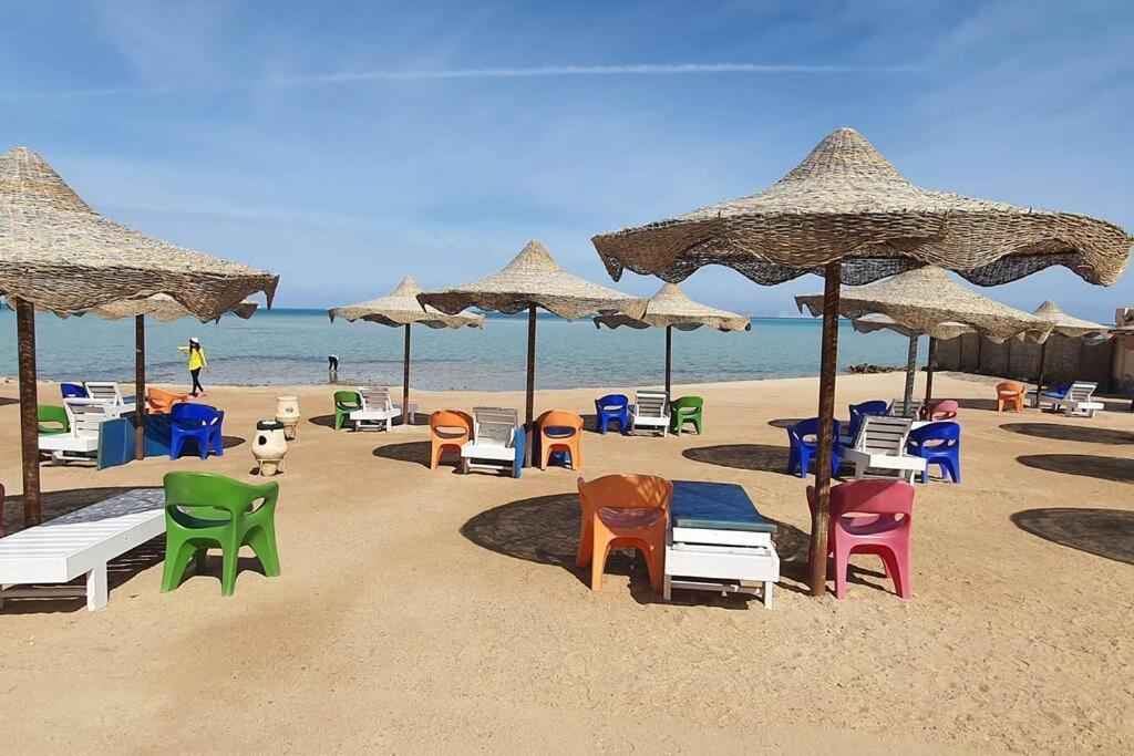Casablanca Beach Direct Sea View Tow Bedroom Apartment 洪加達 外观 照片