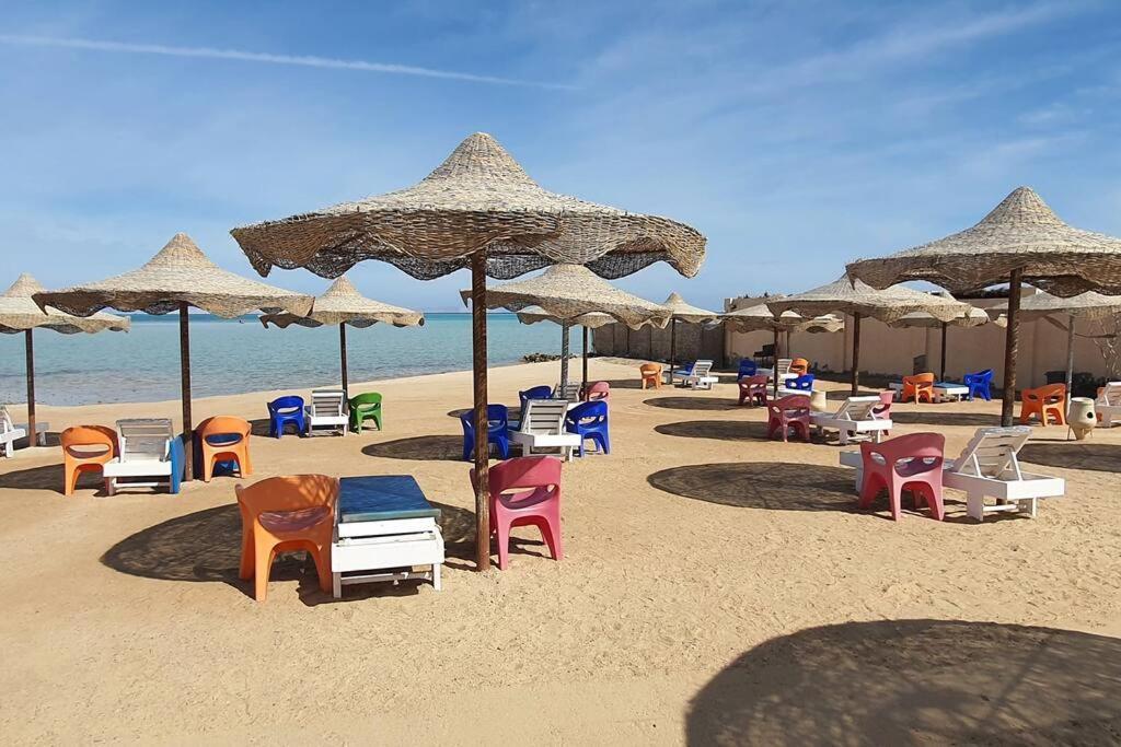 Casablanca Beach Direct Sea View Tow Bedroom Apartment 洪加達 外观 照片