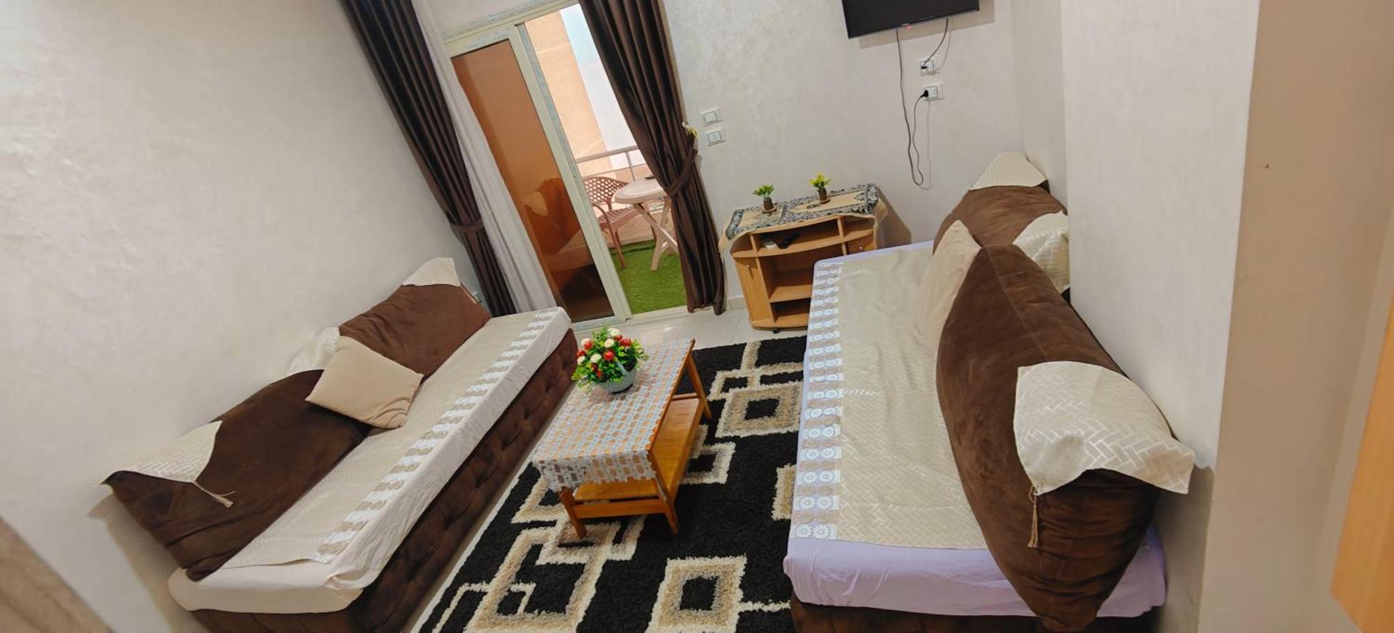 Casablanca Beach Direct Sea View Tow Bedroom Apartment 洪加達 外观 照片